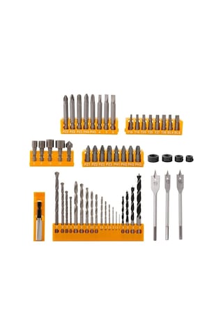 Rbb62 Delme Ve Vidalama, Lokma Matkap Ucu Set, 62 Parça Rotor Hediyelik Set