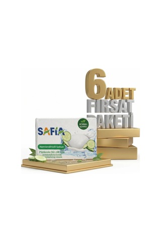 Safia Salatalık Nemlendirici Sabun 6x90 Gr