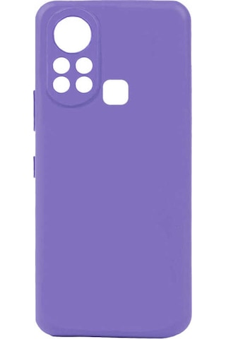 Zore İnfinix Hot 11s Kılıf Biye Silikon - Siyah Siyah