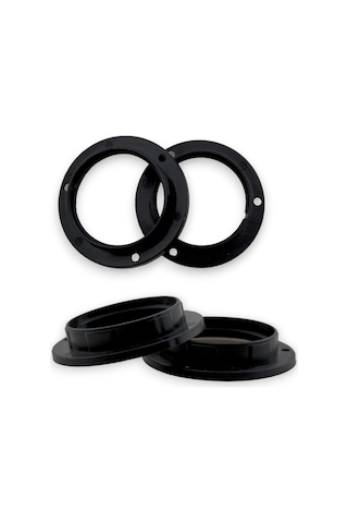 E-14 İtalyan Duy Rondelesi Siyah 2 Adet