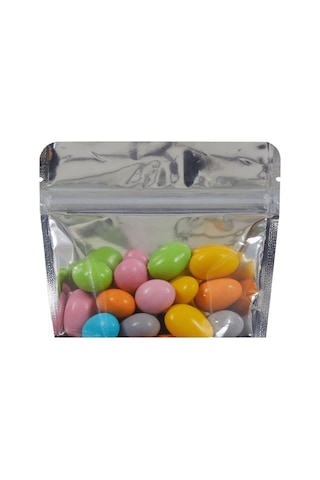 Packanya Şeffaf Metalize Doypack 500'lü 11 x 18.5 + 3.5 CM
