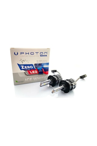 Photon Zero Buz Beyaz H7 +3 Plus Fansız Led