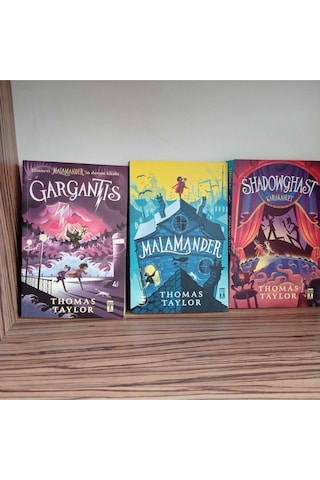 Malamander Serisi 3 Kitap Set Shadowghast - Gargantis - Malamander