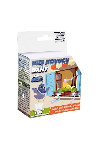 Kuş Kovucu Bant Holografik Işık Efektli 45mmX50Mt