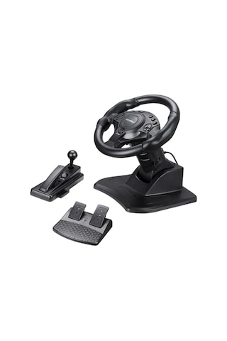 Suntek PS3 Xbox 360 İçin Yarış Oyun Tekerleği Pedalı 270 Derece Dönebilen Direksiyon Seti