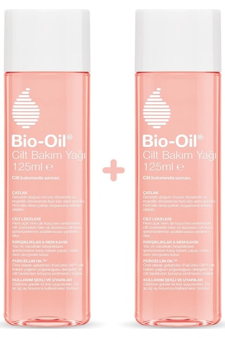 Bio-Oil Çatlak Karşıtı & Leke Karşıtı Nemlendirici Cilt Bakım Yağı 125  ML - 2 Adet Set
