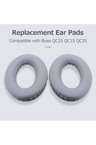 Reedark Bose Qc25 Qc15 Qc35 Uyumlu Hafızalı Köpük Yastıklı Nefes Alabilir Kulaklık Yastığı - Mavi Mavi