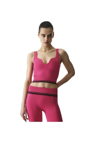 Penti Pembe Seamless Dikişsiz Kalp Yaka Çıkarılabilir Pedli Spor Sütyeni