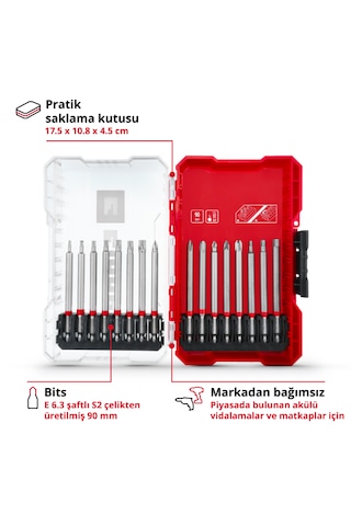 Einhell M-CASE 16 Parça Uç Seti - 49118973