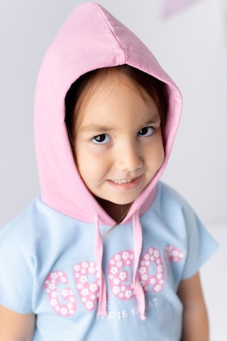 Zeyland Kız Çocuk Great Kabartma Baskılı Eşofman Takımı-mavı Mavi