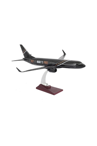 Zekupp Boeing 737-800 1/100 Ölçek FHTF Sloganlı Model Uçak