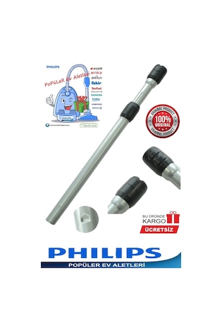 Philips Uyumlu Fc9919 Marathon Ultimate Kumanda Sapı+Çelik Boru Seti (410608423)