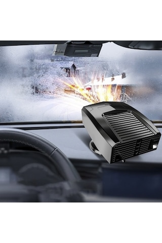 Pazly Suntek Siyah 12v Oto Isıtıcı - Elektrikli Araç Isıtma Sistemi Gx