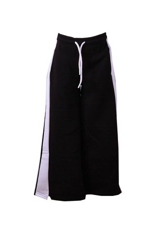 Trender Yan Tek Şerit 3 İp Siyah Kız Çocuk Eşofman Altı 7383 SiYAH