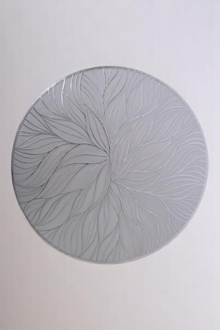 Digithome 6 Lı Amerikan Servisi Supla Yuvarlak Gümüş 38 Cm Thn76973 C1-1-18 Gümüş