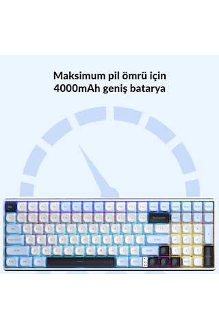 Aula S100 Pro Brown Switch How Swap Rgb Mekanik Klavye Bluetooth Kablolu Kablosuz Bağlantı Buz Mavisi