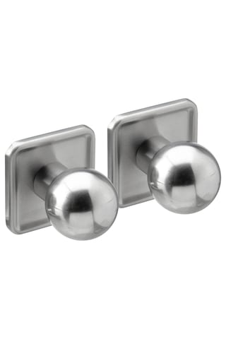 Ikea Sörbyn Topuz, Krom Kaplama, 25 Mm, 2 Adet Gümüş