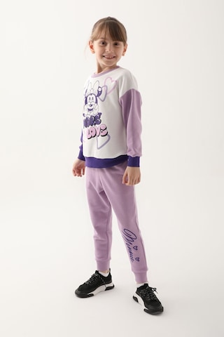 Minnie Mouse Krem Kız Çocuk Eşofman Takımı 5274-41271 Krem