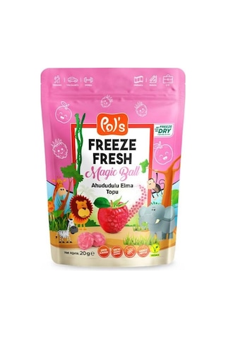 Mey İthalat Freeze Fresh Magic Ball Ahududulu Elma Topu 20 Gr