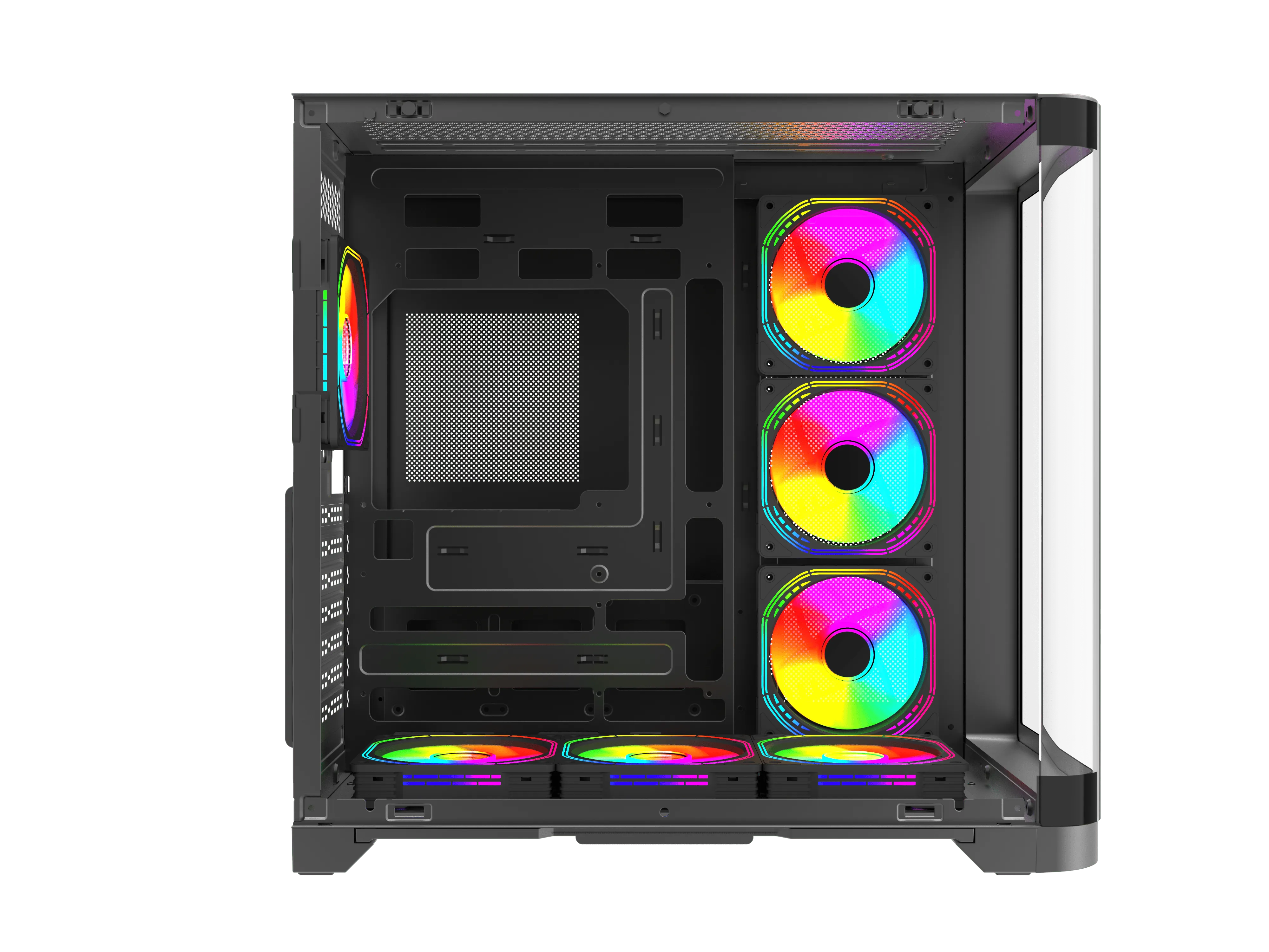 Quantum Stormforge i3-12100 8 GB 512 GB SSD RTX5060 Free Dos Masaüstü Oyuncu Bilgisayarı