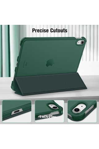Apple Uyumlu iPad Air 11inç M2/m3 2025-2024 Kılıf Flip Cover Kalem Bölmeli Pc Case Kılıf