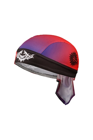 Reedark Xıntown Spor Kaskı, Bisiklet Sürücüleri İçin Ter Emici, Güneş Ve Yağmur Koruyucu Outdoor Şapka Ejderha Desenli Kırmızı Çok Renkli