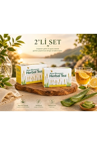 Forever Aloe Blossom Herbal Tea 2 Kutu Ürün Kodu