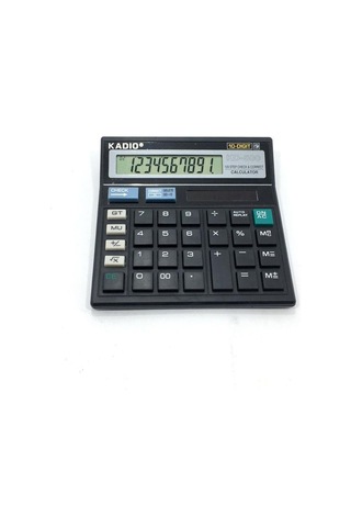 Kadio KD-500 120 İşlem Kontrolü 10 Haneli Hafızalı Hesap Makinesi