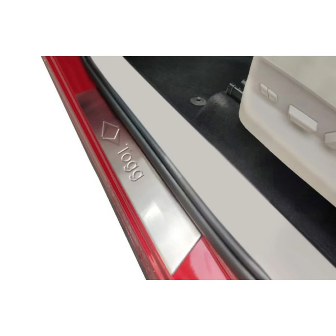 Togg T10x Kapı Eşiği 4 Parça - Krom Taşlı 2023 Ve Sonrası