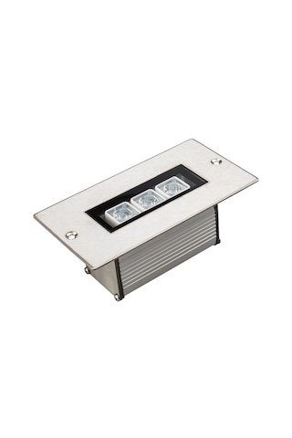 Sıva Altı Wallwasher Lüks Dekoratif Işık Show Gösteri Aydınlatma Açık Alan Enerji Tasarruflu Soğuk Beyaz Led A-1101 170mm X 90mm 3w