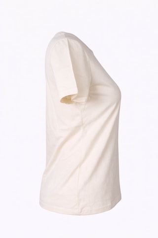 Trender Tablo Bask Bej Kadın T-shirt 26yl71595003 Bej