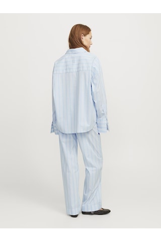 Jack & Jones Kadın Çizgili Gömlek - Ava - 12269669 Cashmere Blue Mavi