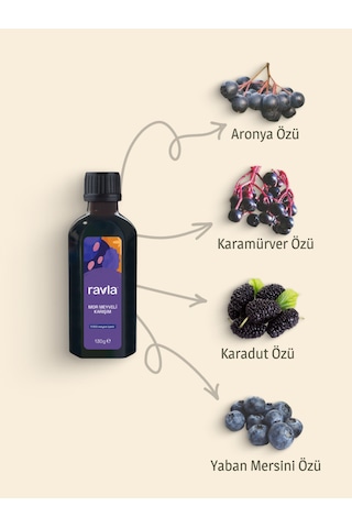 Ravla Mor Meyveli Karışım - 130g