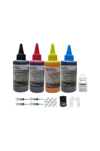 Canon E414/404/484/E474 Yazıcı Uyumlu Kartuş Dolum Seti Pg46/C56