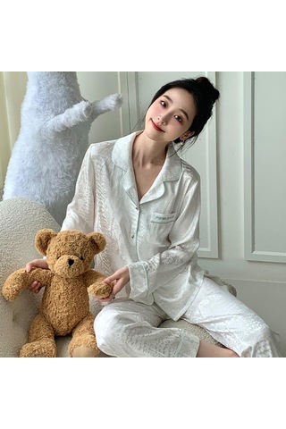 Kadın Buz İpek Pijama-521 Diğer