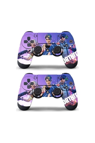 Xindoker Ps4 Oyun Kolu Fortnite Sticker - Pvc Kaliteli Grafikli Koruyucu Filmi, Kaldırılabilir Ve Kalıcı, 4 Numaralı Desen
