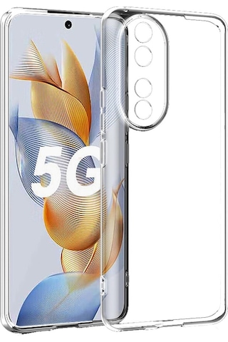 Prolysus Huawei Honor 90 Kılıf Kamera Korumalı Şeffaf Yumuşak Silikon Kılıf