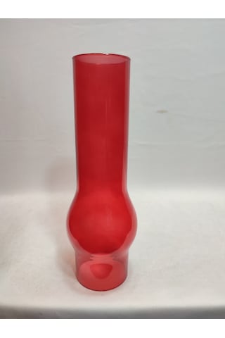 Avize Lamba Camı.tam Kırmızı Renkte.alt Çap:7.00cm-h:25.00cm Kırmızı Avize Lamba Camı.tam Kırmızı Renkte.alt Çap:7.00cm-h:25.00cm Kırmızı