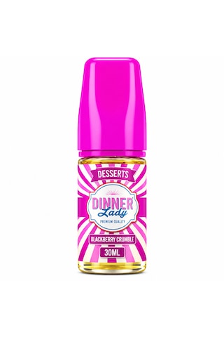 Dinner Lady Blackberry Crumble Aroma 30 Ml Orjinal Şişe Dinner Lady Blackberry Crumble Aroma 30 Ml Orjinal Şişe