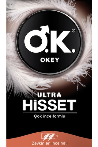 Okey Ultra Hisset Prezervatif 10'lu