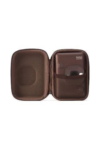 Instax Mini Liplay Deep Bronze Deri Çanta