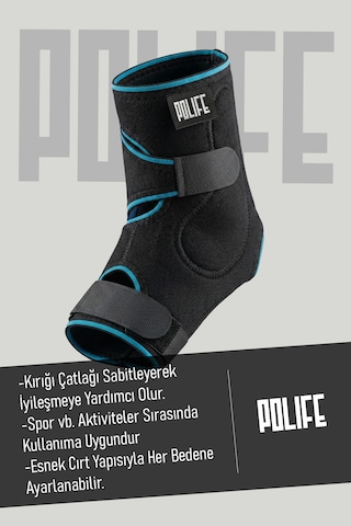 Ayak Bilekliği Malleol Ped Destekli Ortopedik, Esnek Bilek Desteği Sağ/sol