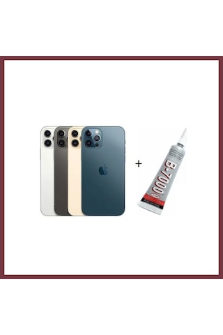 Storeşahin Apple iPhone 12 Pro Max Uyumlu Arka Batarya Pil Kapağı Pasifik Shn0720 81354941