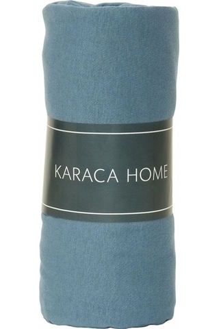 Karaca Home İndigo Penye Çift Kişilik Fitted Çarşaf