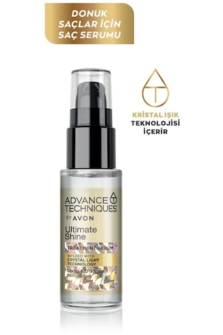 Avon Argan Yağı İçeren Besleyici Saç Serumu 30 ML + Parlaklık Veren Saç Serumu 30 ML