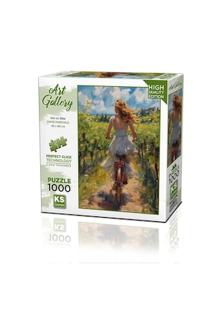 Ks 1000 Girl On Bike