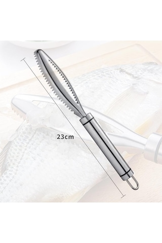 Çok İşlevli Paslanmaz Çelik Balık Pulları Kazıyıcı, Temizleme Kiti - Ev Pazar Restoran İçin 1 Adet Diğer