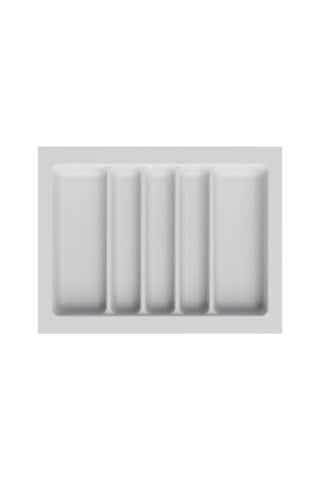 Starax 64x49 Beyaz Plastik Kepçelik 5 Gözlü Modül 70cm S-2688-wp Çok Renkli