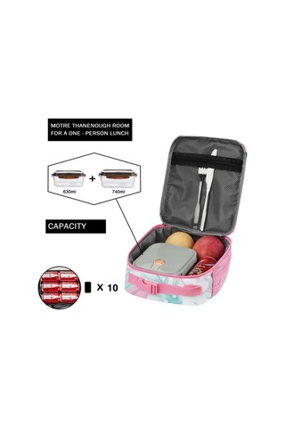 Öğrenci Sırt Çantası Çocuk Öğle Yemeği Sırt Çantası-gri