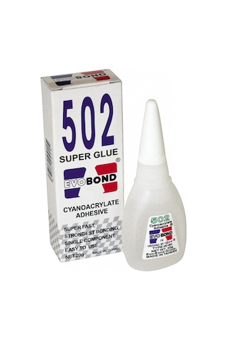 Evobond 502 Japon Yapıştırıcısı Süper Glue 20 Gr 5'li